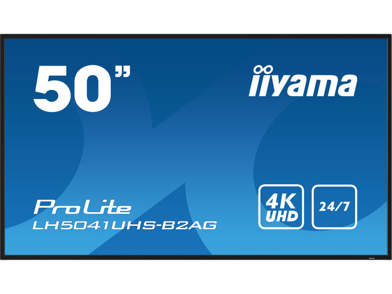iiyama ProLite LH5041UHS-B2AG, front view